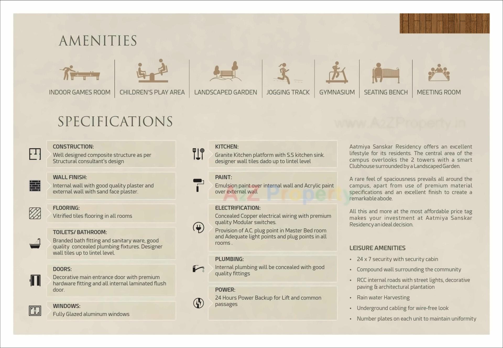 Project Specifications