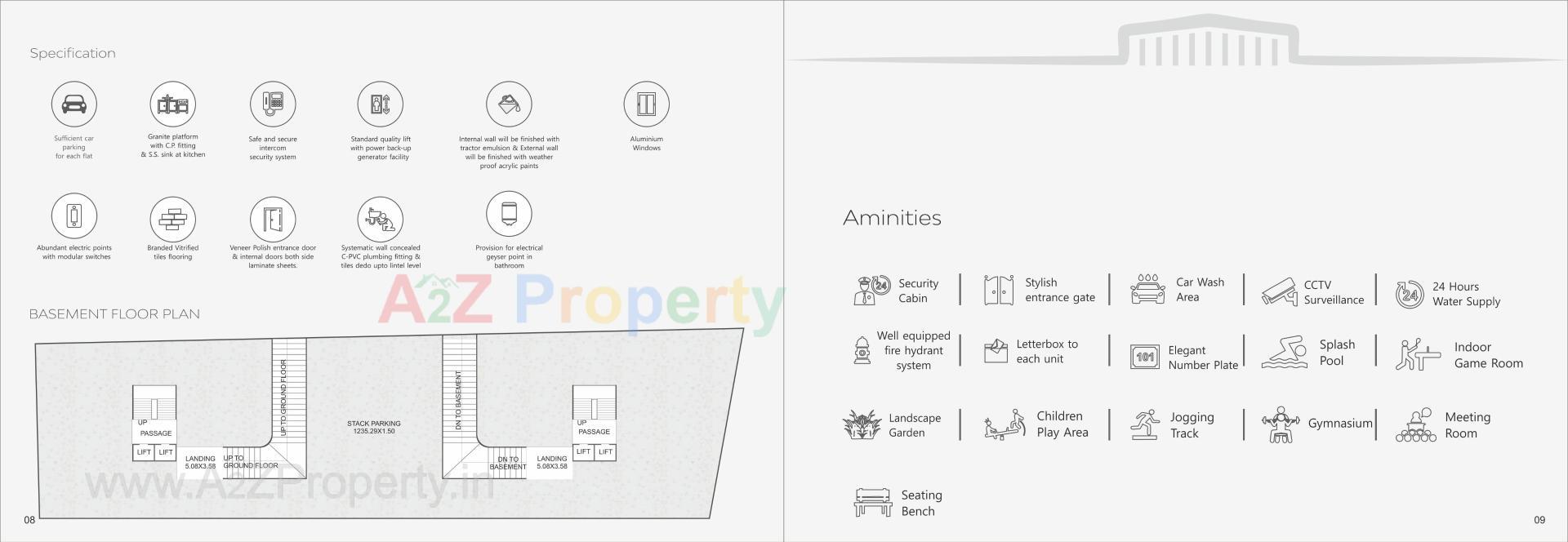  of real estate project Aatmiya Selenite located at Gotri, Vadodara, Gujarat