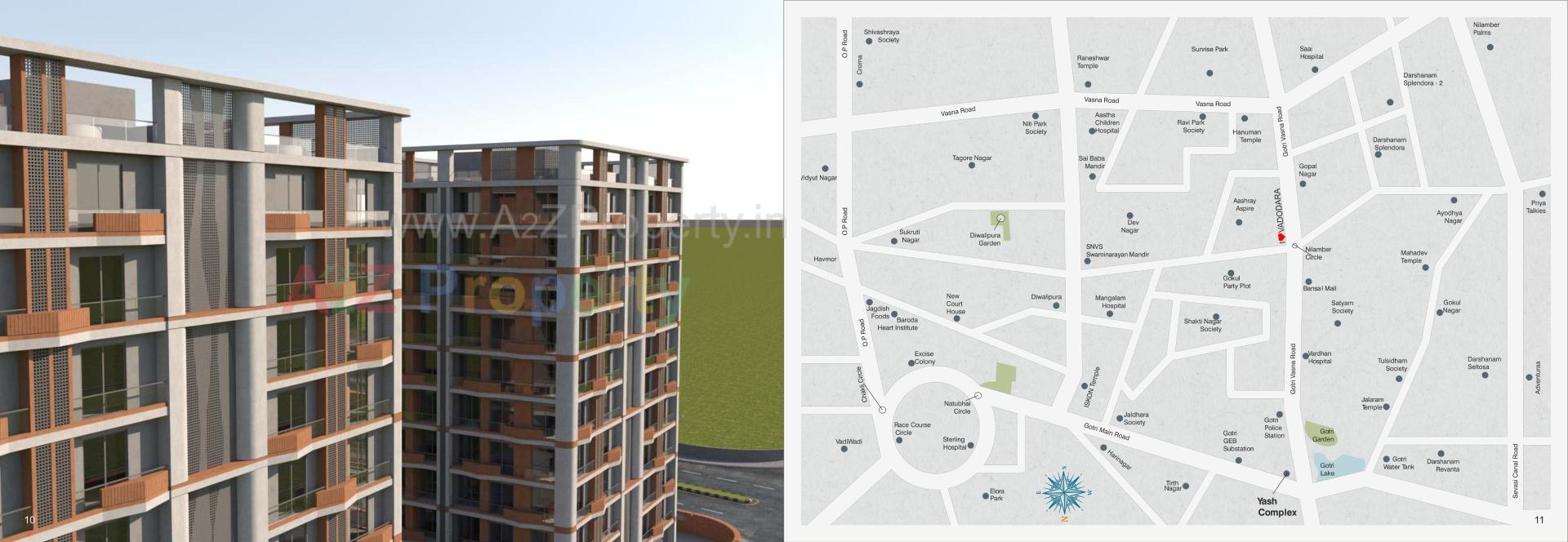  of real estate project Aatmiya Selenite located at Gotri, Vadodara, Gujarat