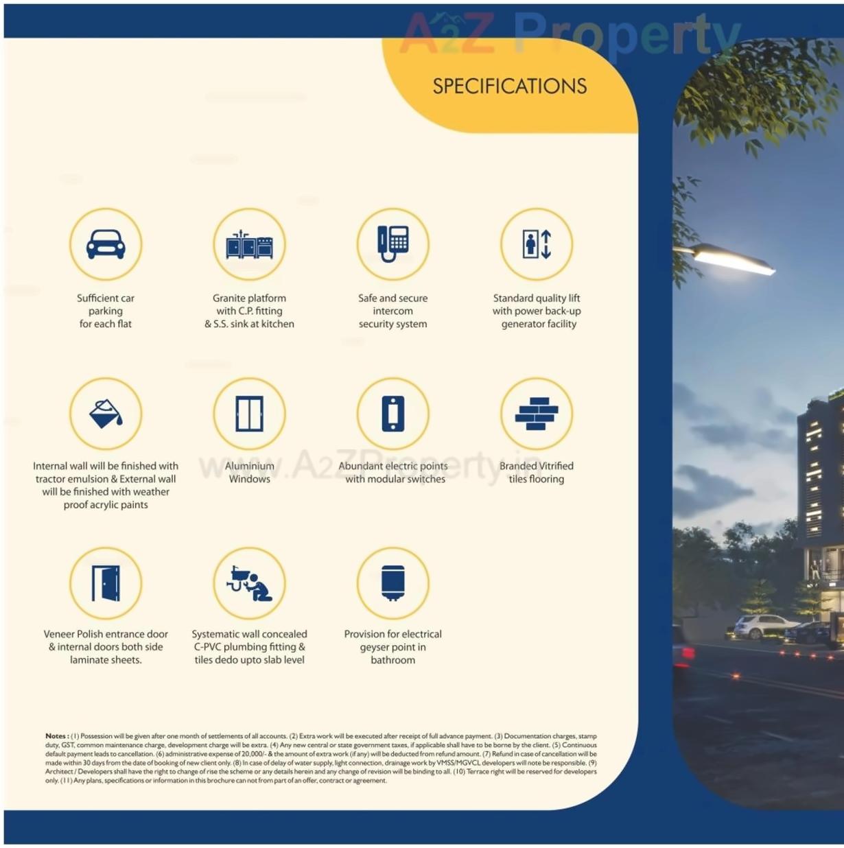 Amenities of Aatmiya Signature