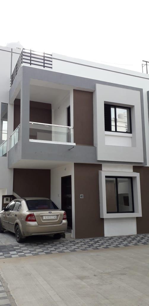 89256_const of real estate project Aavkar Bunglows located at Kalali, Vadodara, Gujarat