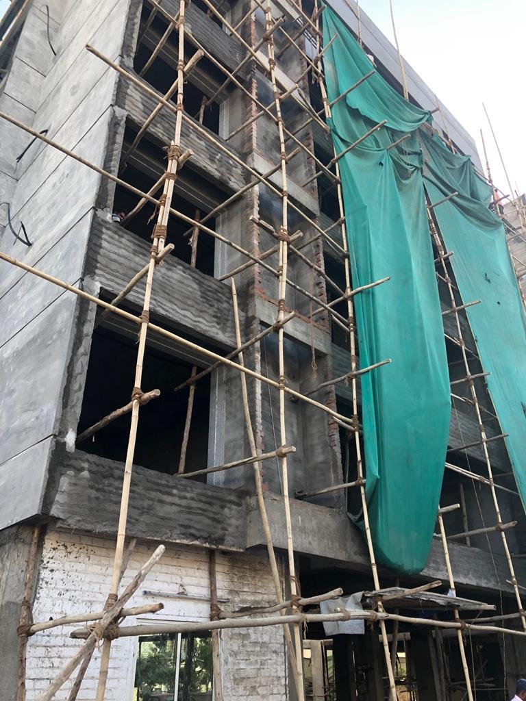 111721_const of real estate project Abhipushpam located at Sama, Vadodara, Gujarat