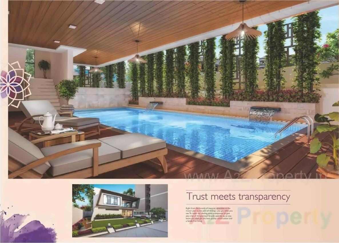 3D Elevation of real estate project Abhishek Alyssum located at Sama, Vadodara, Gujarat