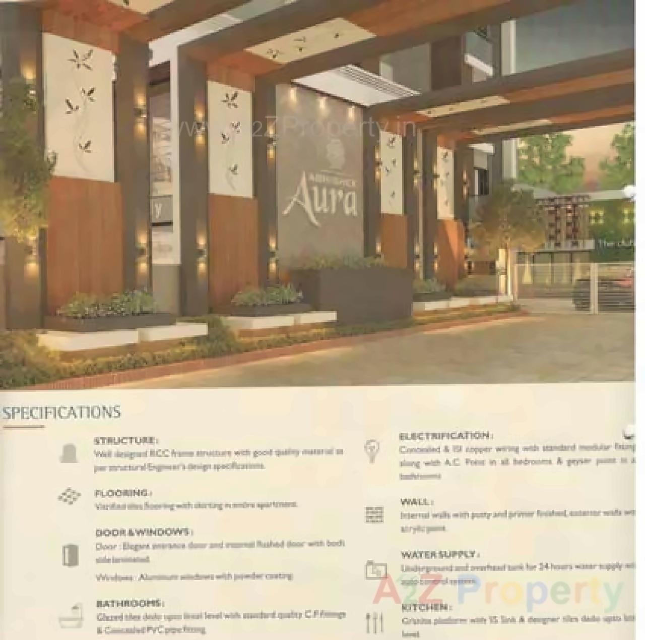  of real estate project Abhishek Aura located at Sama, Vadodara, Gujarat