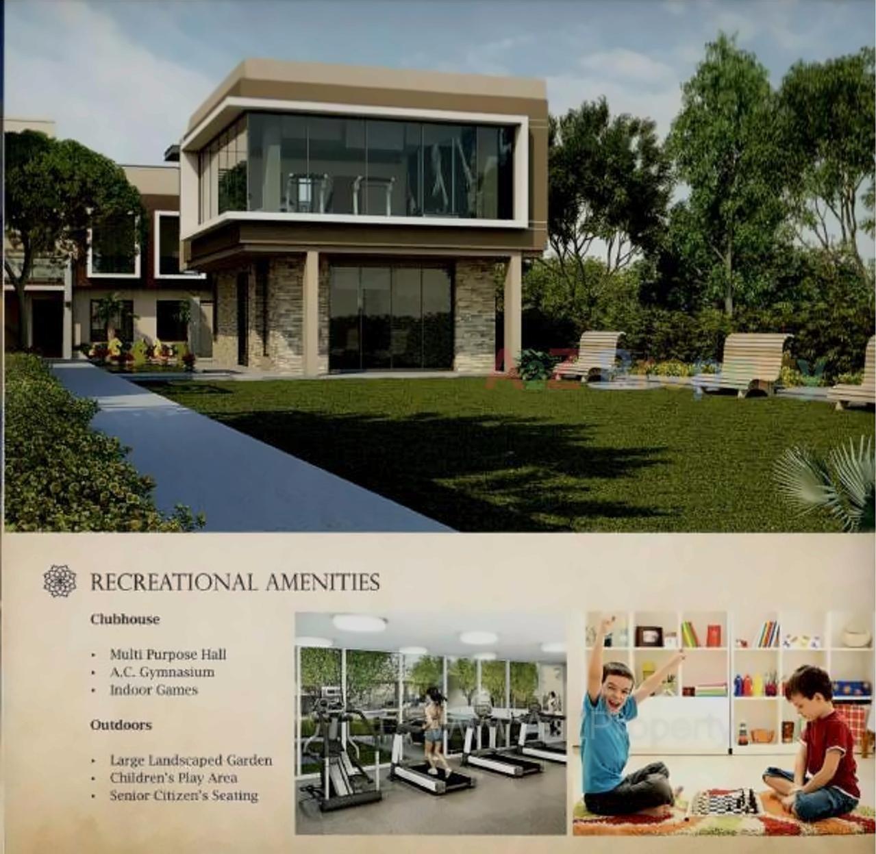 3D Elevation of real estate project Abhishek Bliss located at Sayajipura, Vadodara, Gujarat