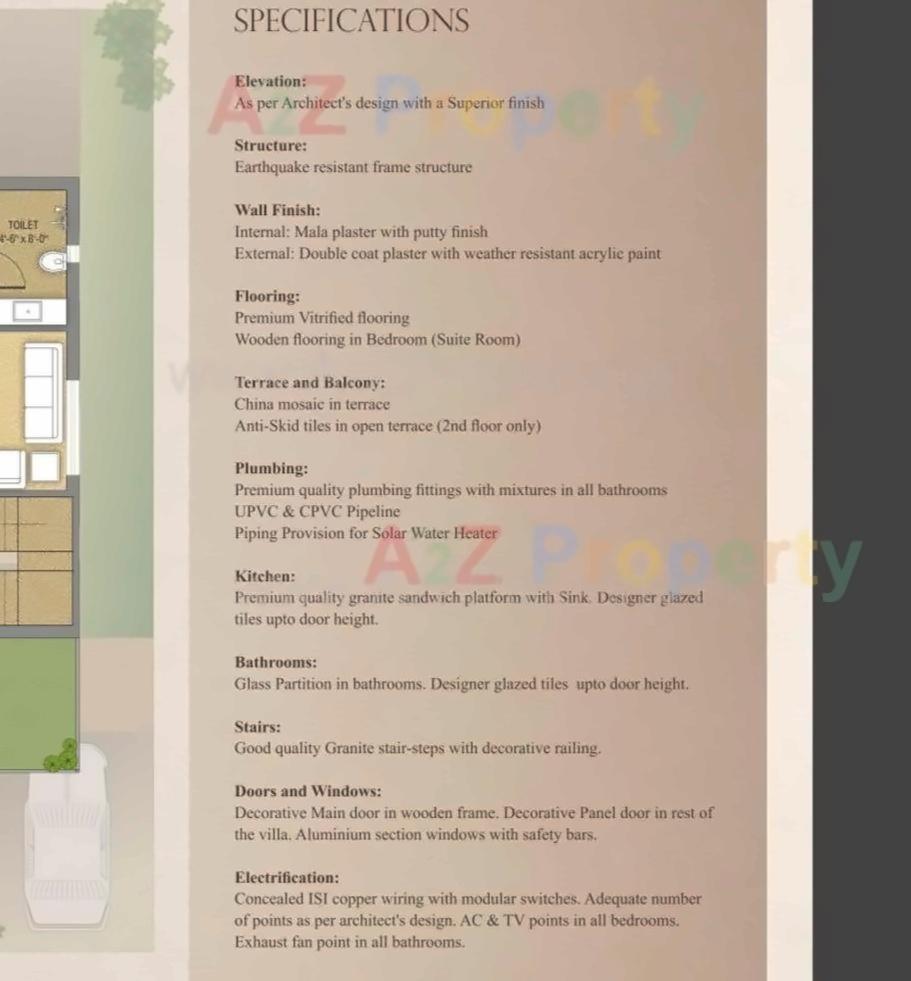 Project Specifications