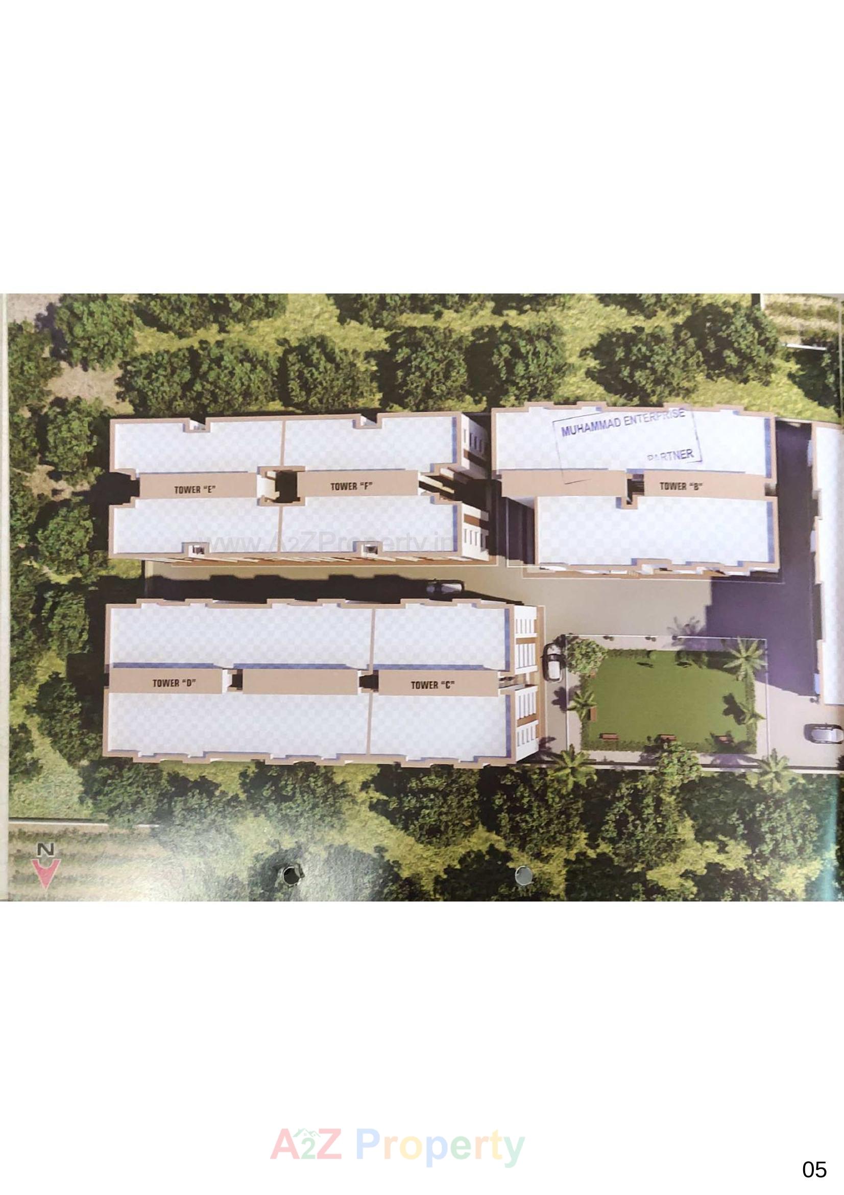  of real estate project Abvaa Avenue located at Tandalja, Vadodara, Gujarat