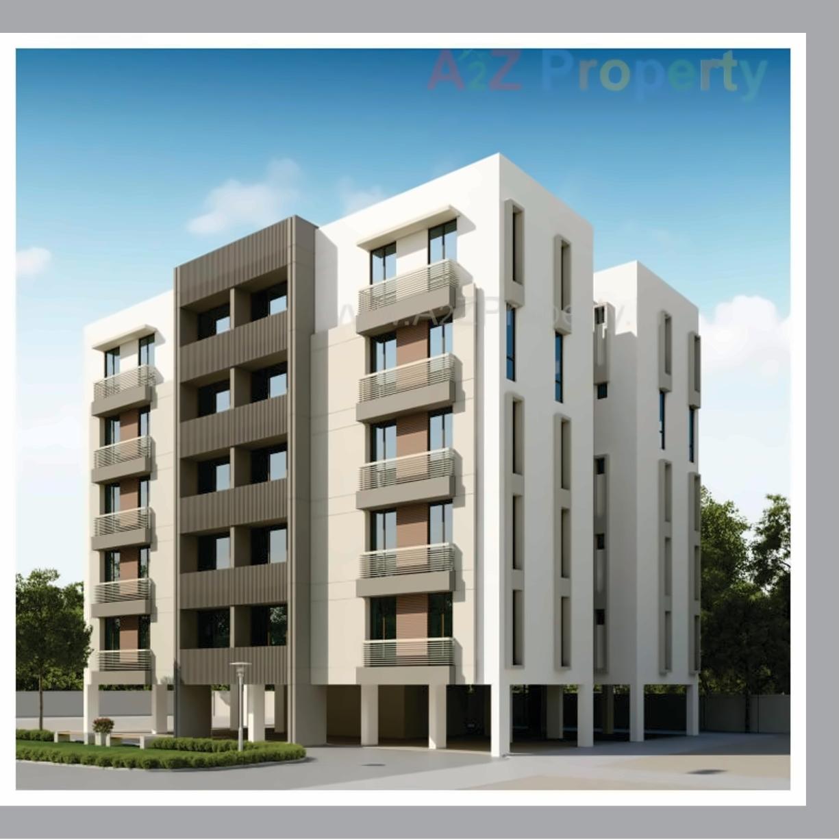 3D Elevation of real estate project Aditya Edifice located at Chhani, Vadodara, Gujarat