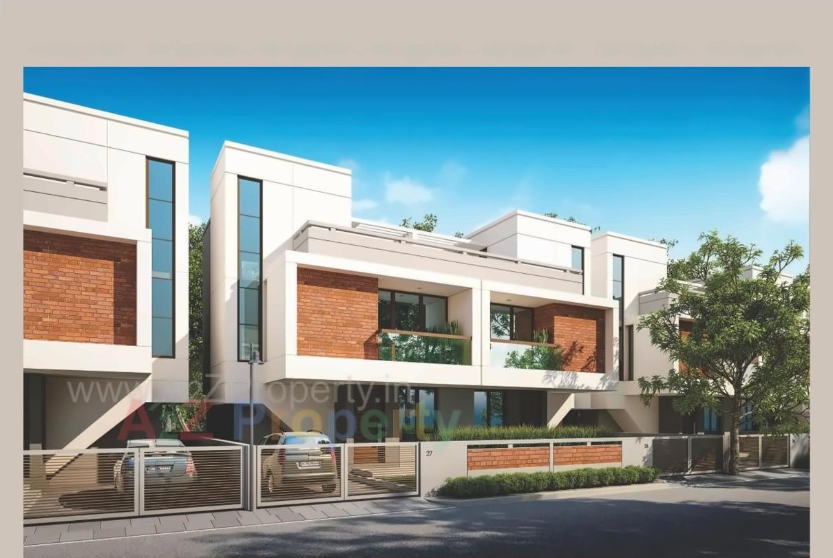 3D Elevation of real estate project Aditya Marvel located at Bhayli, Vadodara, Gujarat