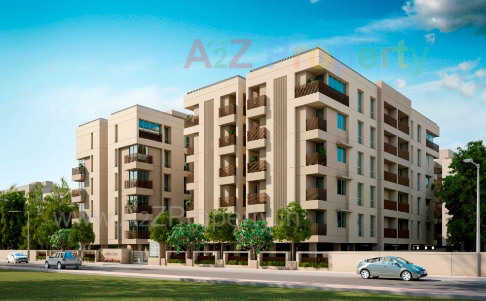 3D Elevation of real estate project Aditya Orbit located at Kapurai, Vadodara, Gujarat