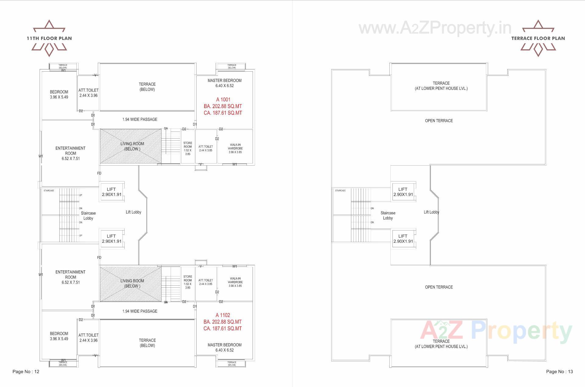  of real estate project Affinity Tranquil located at Gotri, Vadodara, Gujarat