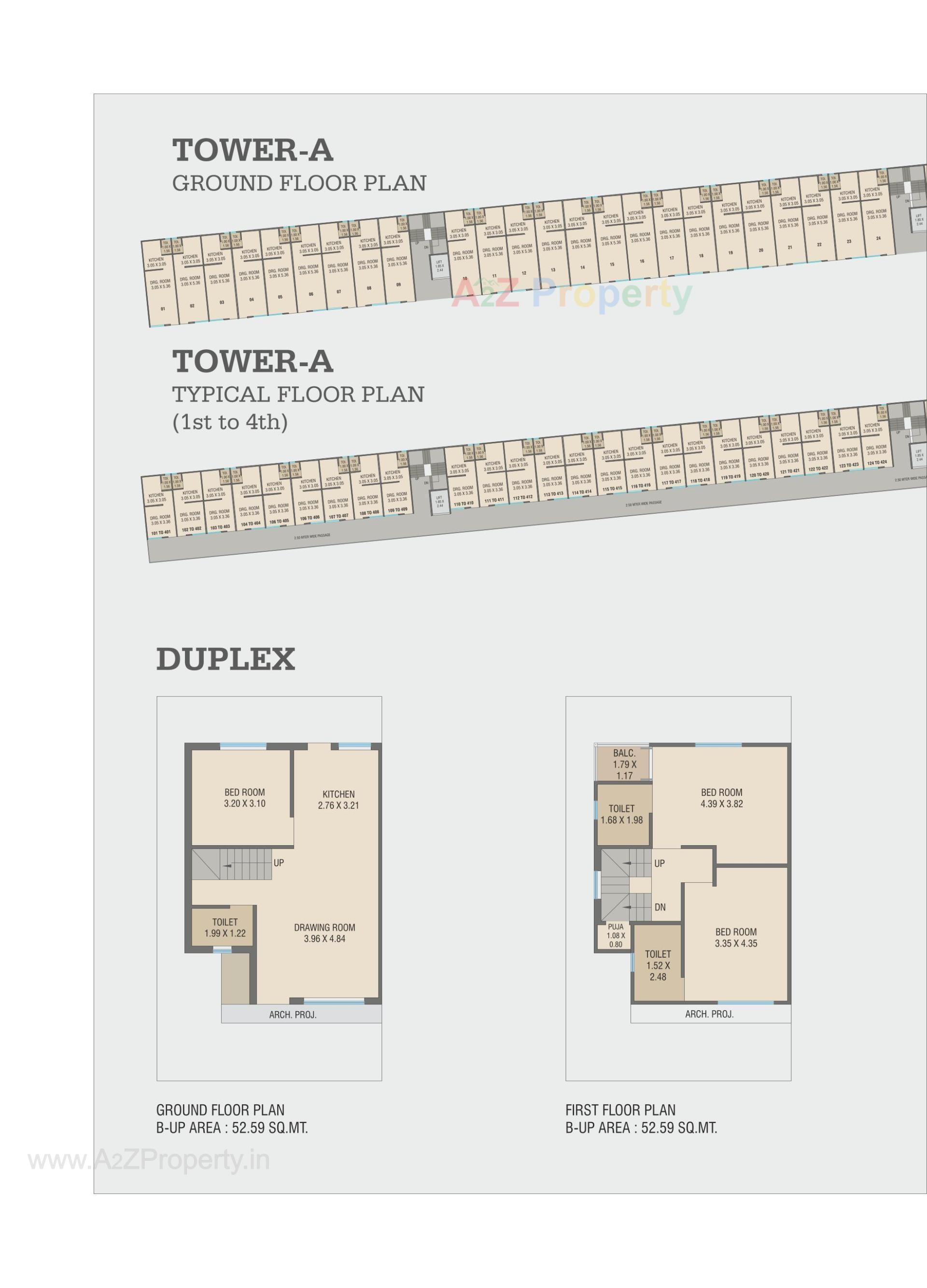 Layout of real estate project Akshar Aangan located at Kelanpur, Vadodara, Gujarat
