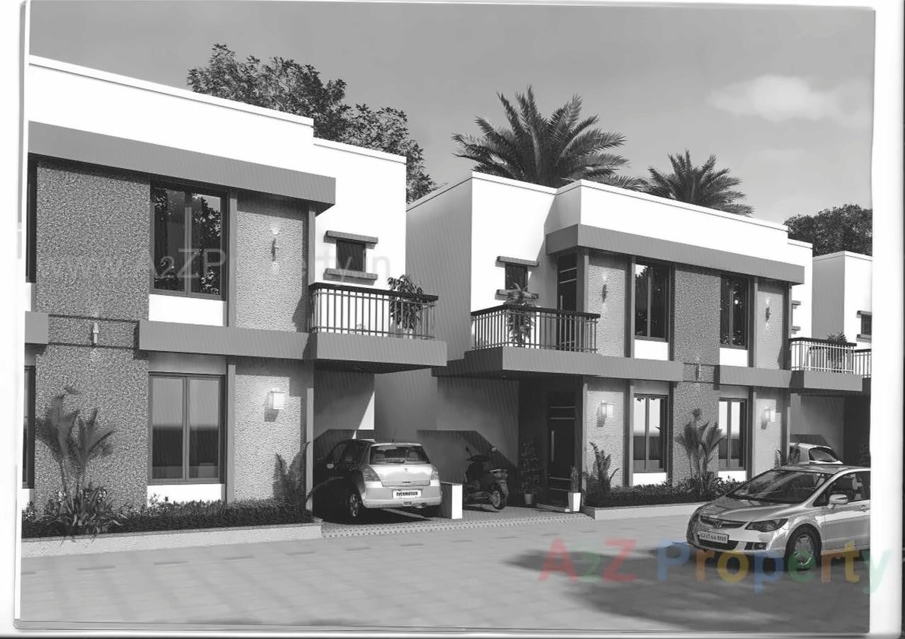 3D Elevation of real estate project Akshar City located at Kelanpur, Vadodara, Gujarat