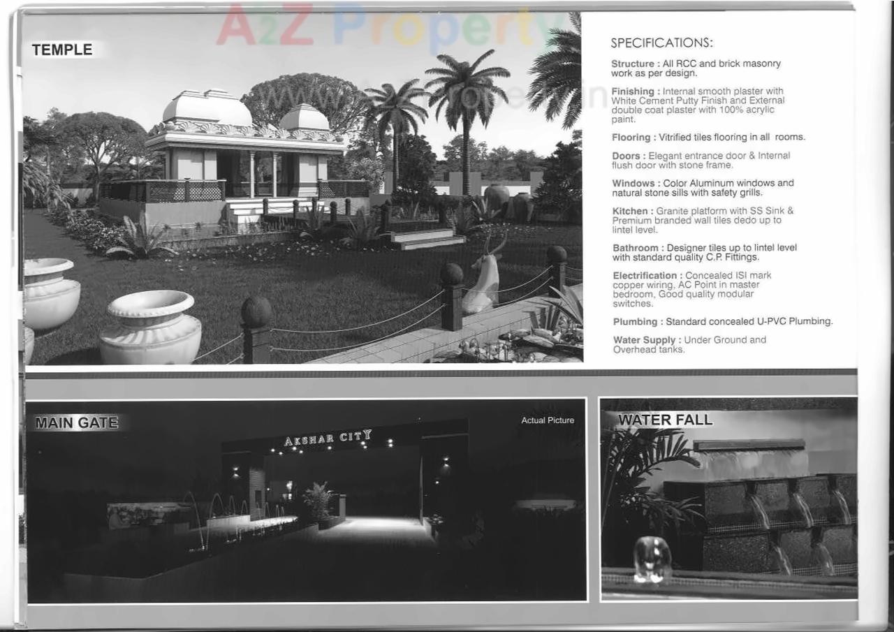  of real estate project Akshar City located at Kelanpur, Vadodara, Gujarat