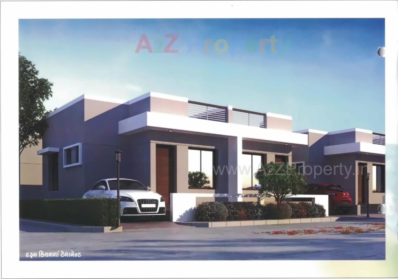 3D Elevation of real estate project Akshar County located at Dabhoi, Vadodara, Gujarat
