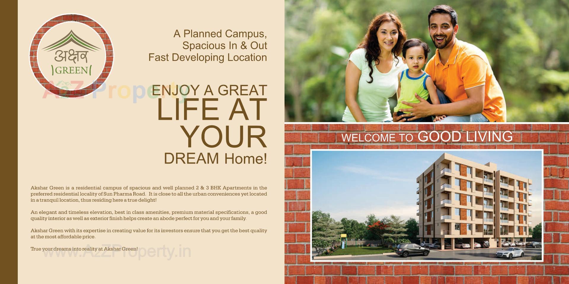  of real estate project Akshar Green  Tower A3 To located at Atladra, Vadodara, Gujarat