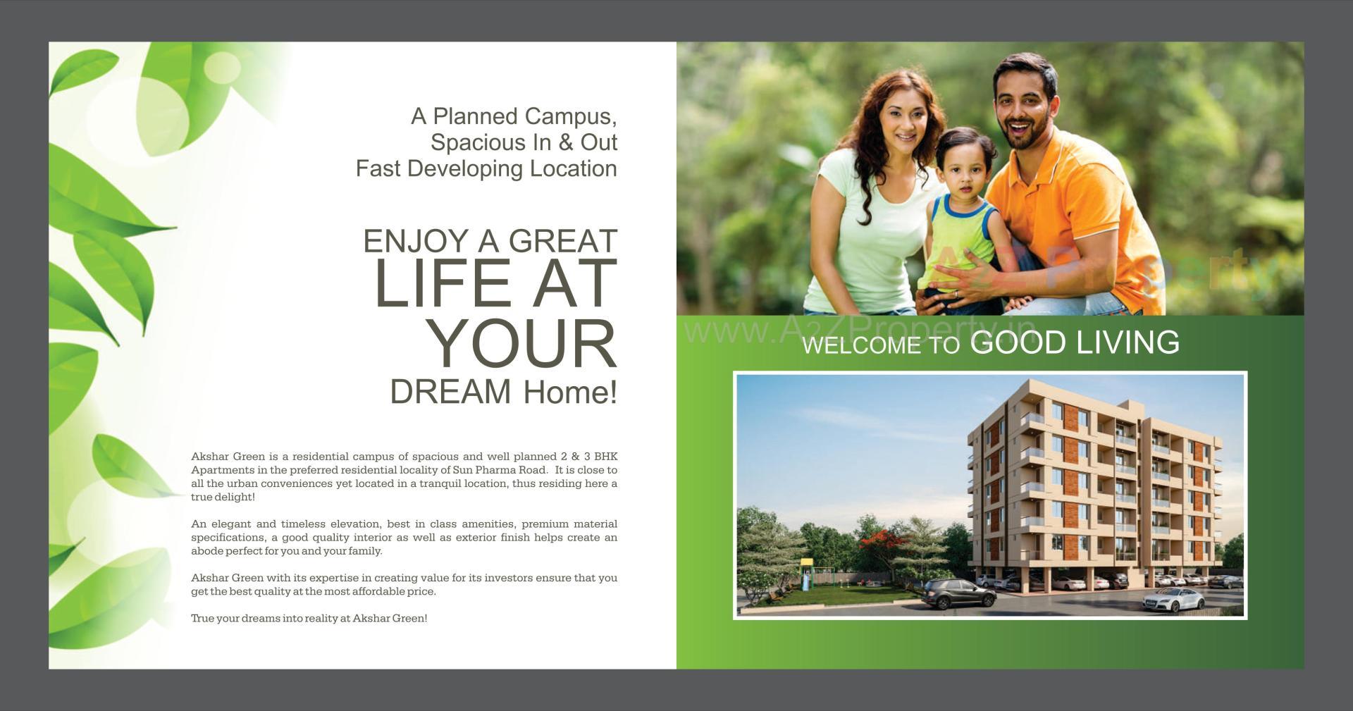  of real estate project Akshar Green located at Atladra, Vadodara, Gujarat