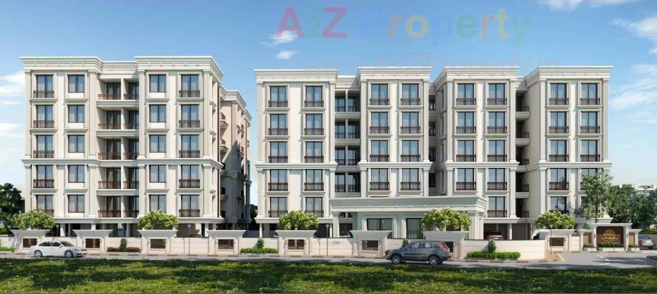 3D Elevation of real estate project Akshar Heritage located at Harni, Vadodara, Gujarat