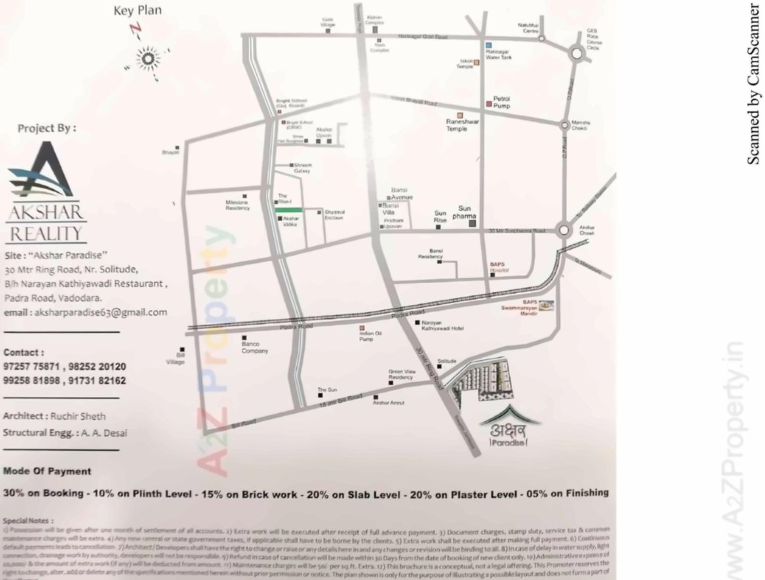  of real estate project Akshar Paradise located at Kalali, Vadodara, Gujarat