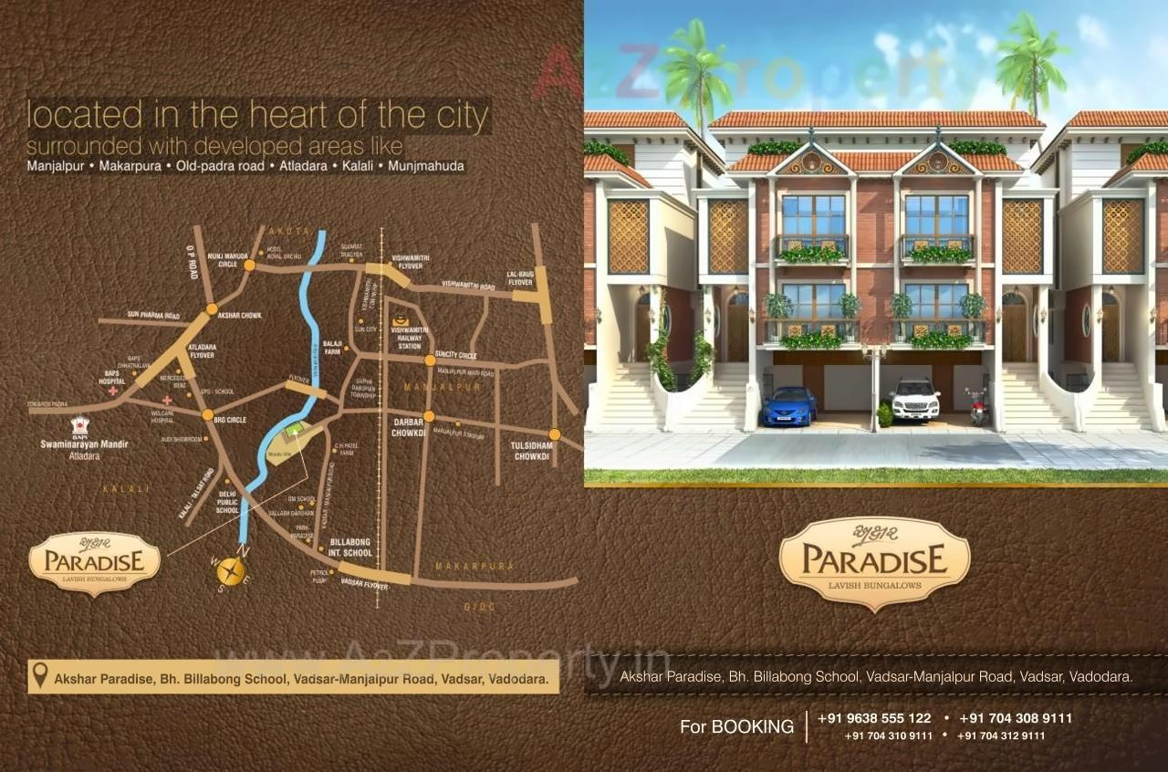  of real estate project Akshar Paradise located at Vadsar, Vadodara, Gujarat