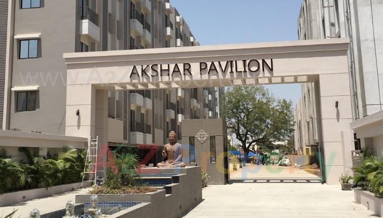 3D Elevation of real estate project Akshar Pavilion located at Gotri, Vadodara, Gujarat