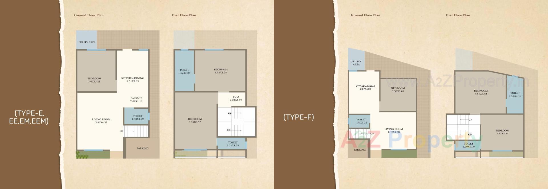 Layout of real estate project Akshar Prime located at Kelanpur, Vadodara, Gujarat