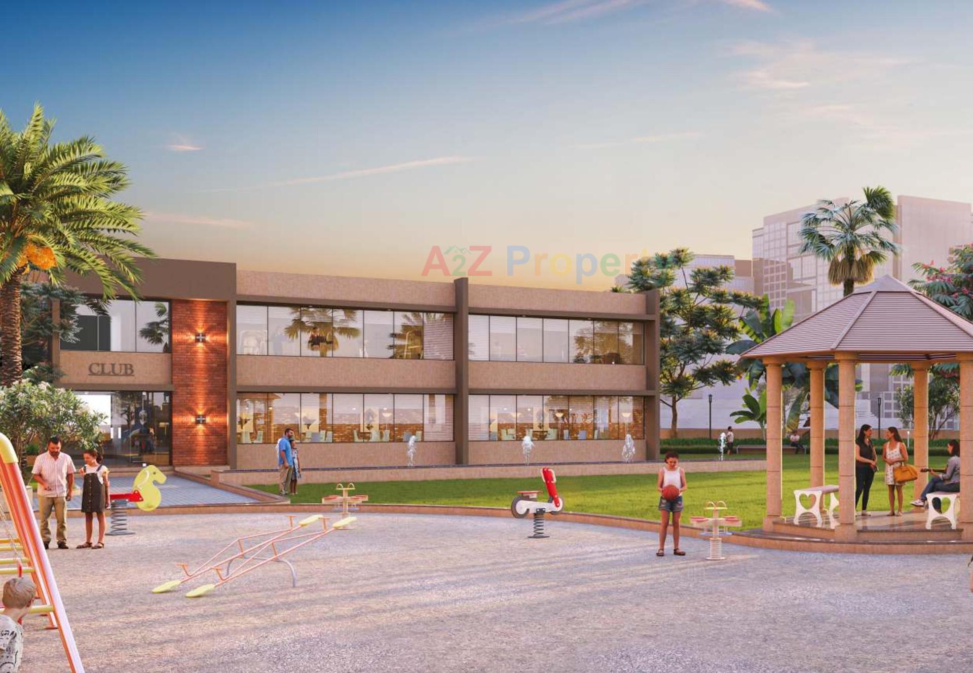 3D Elevation of real estate project Akshar Prime located at Kelanpur, Vadodara, Gujarat