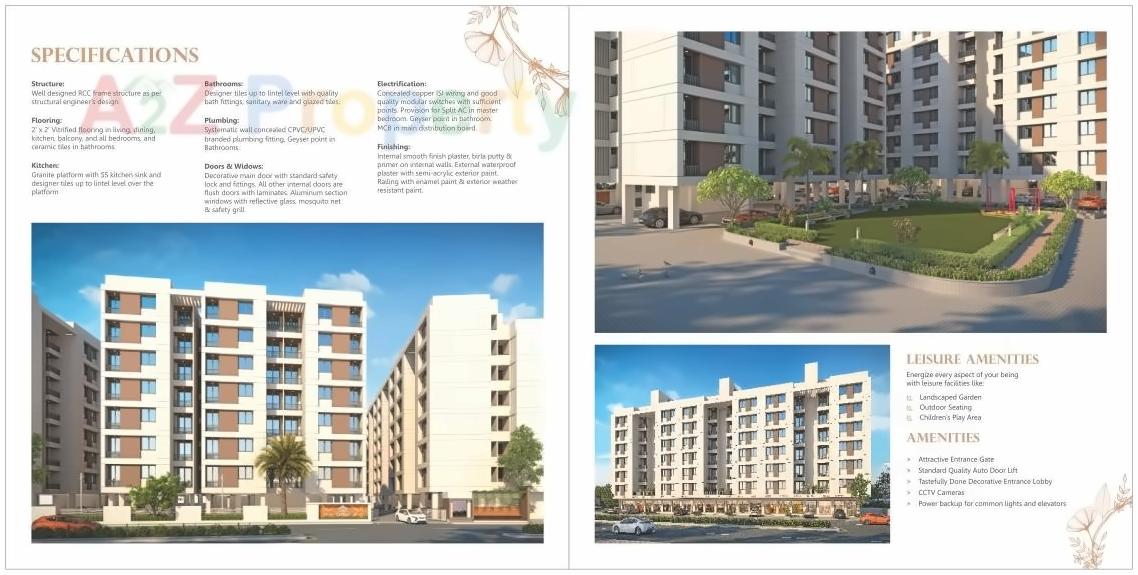  of real estate project Akshar Vandan located at Tandalaja, Vadodara, Gujarat