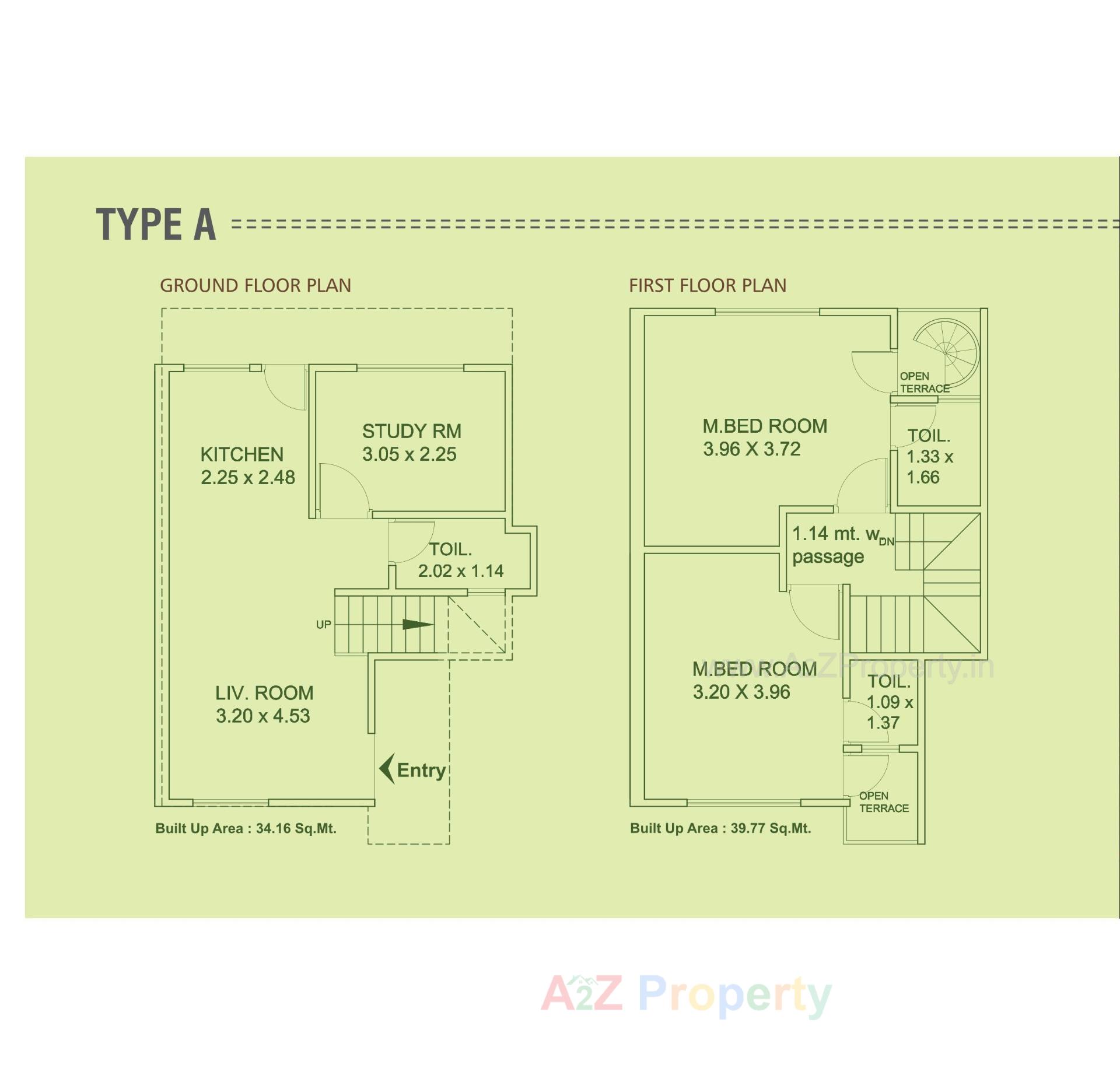 Layout of real estate project Akshar Vihar located at Tarsali, Vadodara, Gujarat