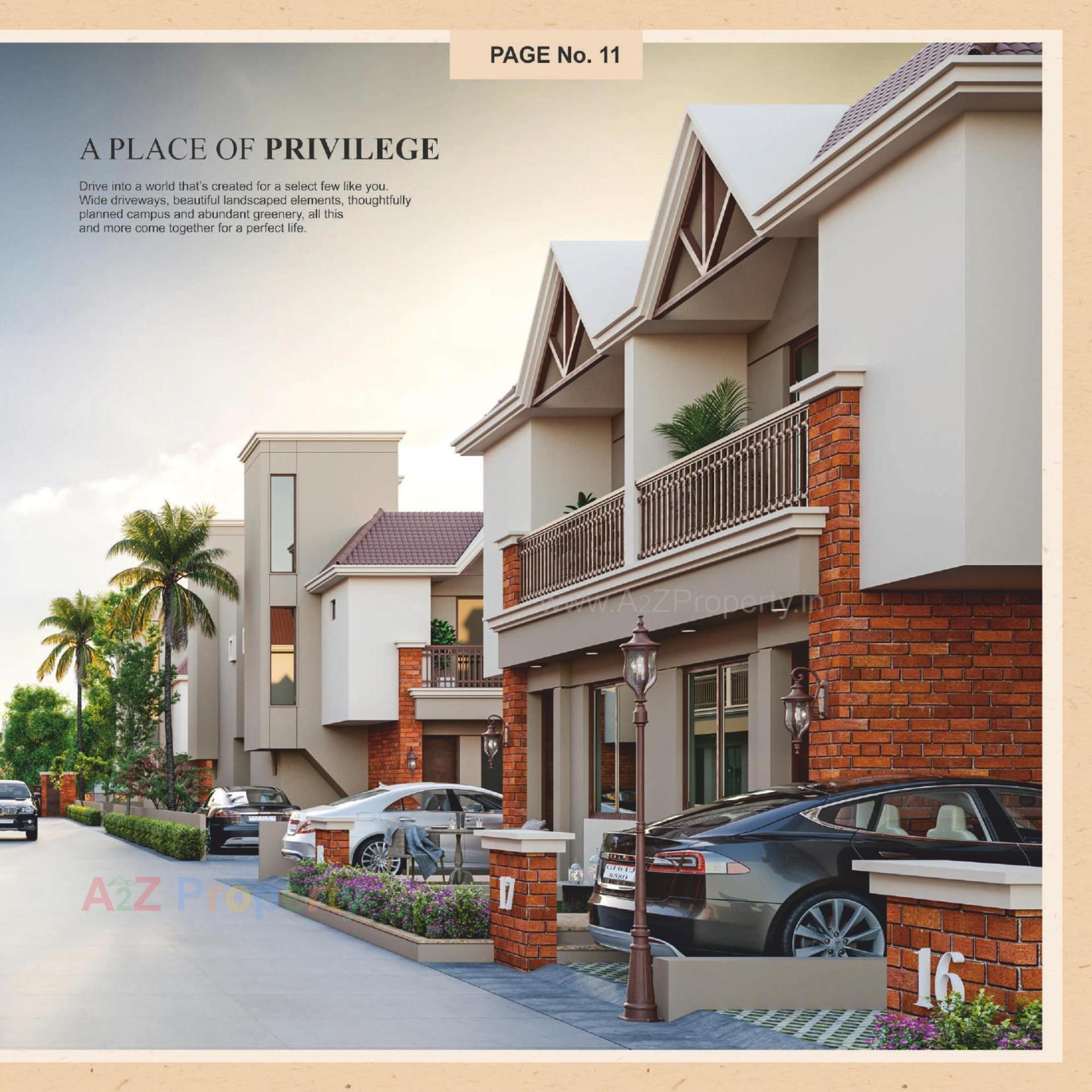 3D Elevation of real estate project Akshat Luxuria Ii located at Kapurai, Vadodara, Gujarat