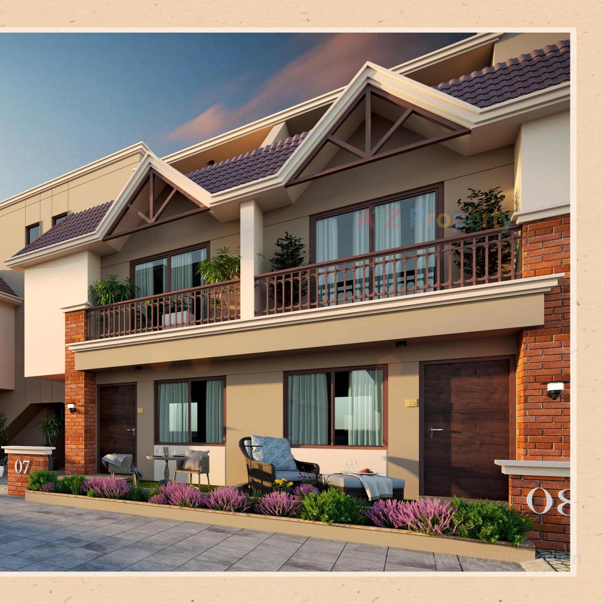 3D Elevation of real estate project Akshat Luxuria located at Kapurai, Vadodara, Gujarat