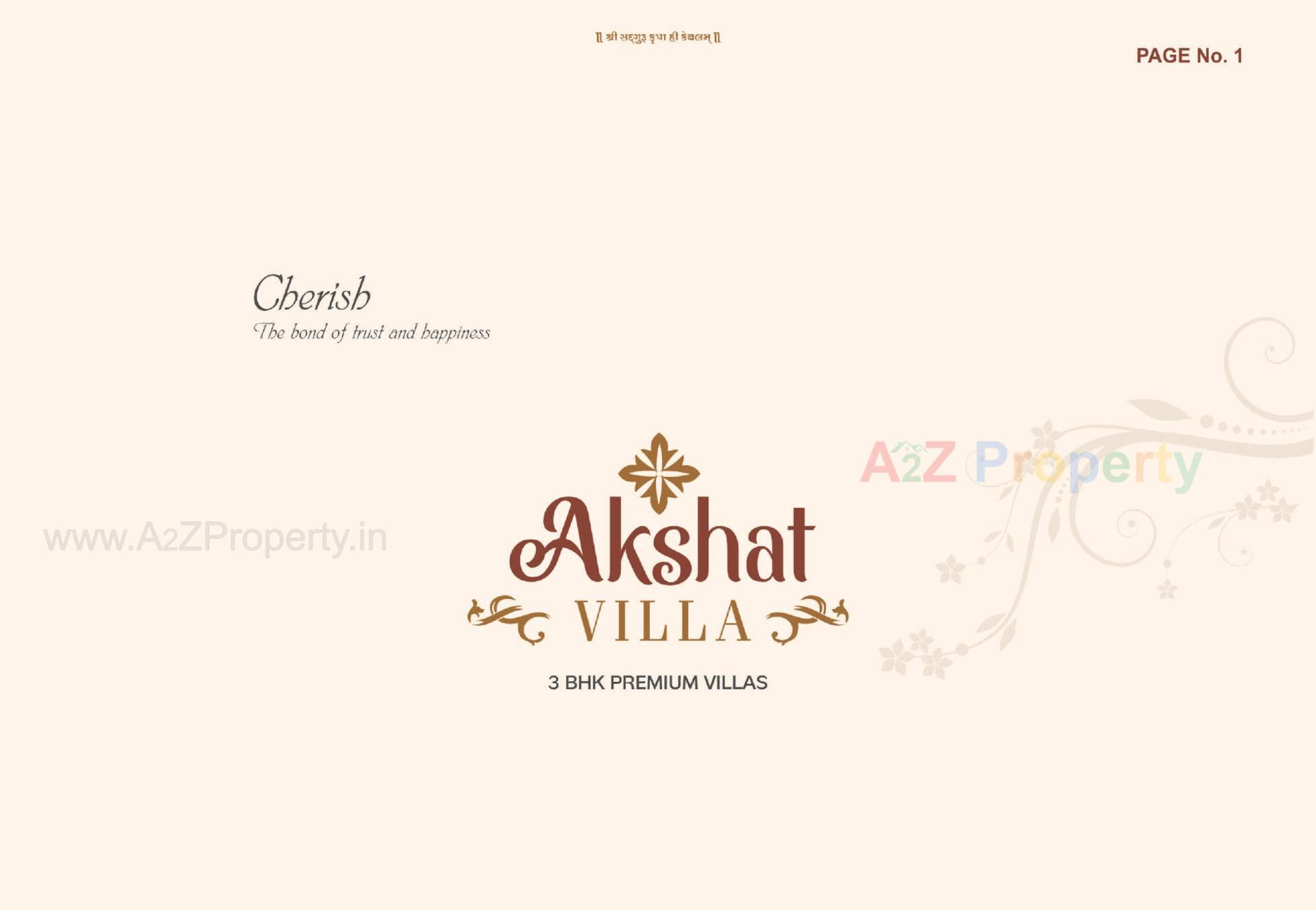  of real estate project Akshat Villa located at Kapurai, Vadodara, Gujarat