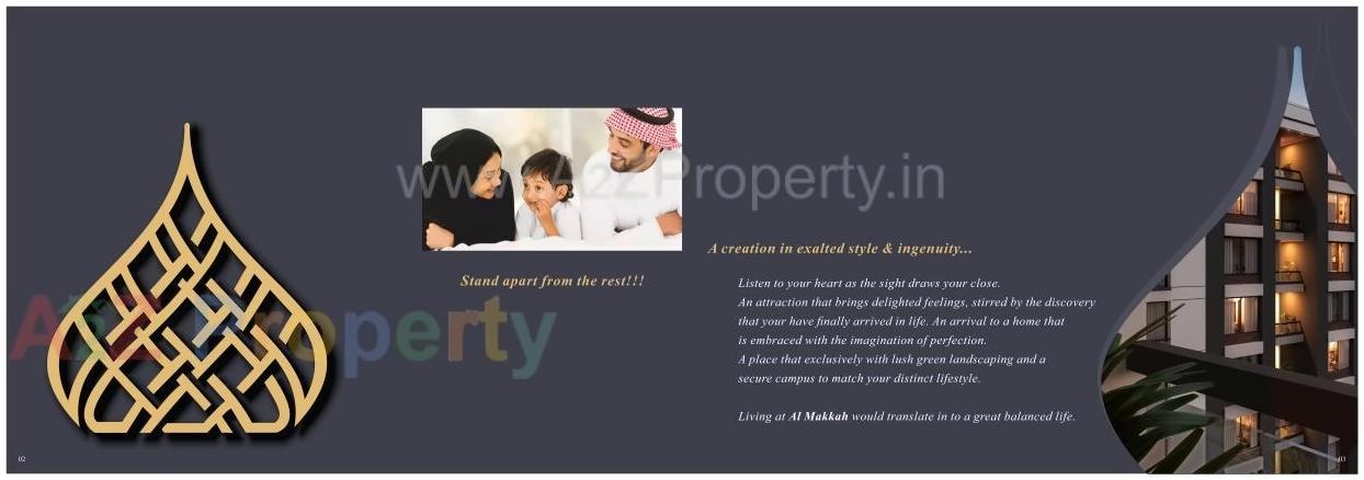  of real estate project Al Makkah Towers located at Vadodara, Vadodara, Gujarat