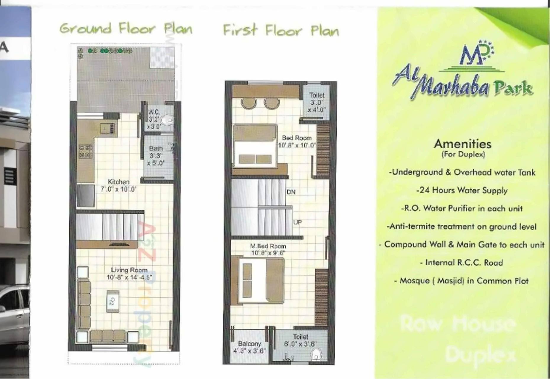 Layout of real estate project Al Marhaba Park located at Karodiya, Vadodara, Gujarat