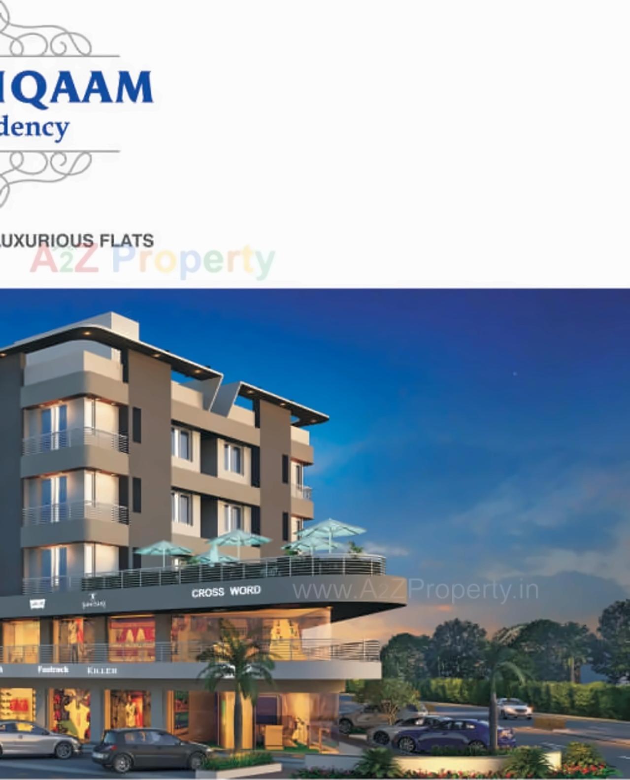 3D Elevation of real estate project Al   Muqaam located at Tandalaja, Vadodara, Gujarat