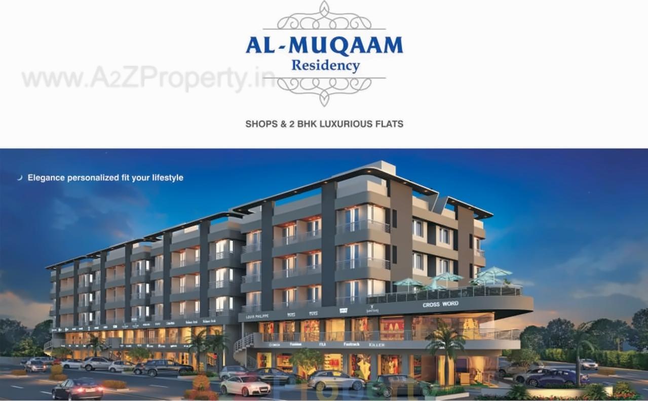 3D Elevation of real estate project Al   Muqaam located at Tandalaja, Vadodara, Gujarat