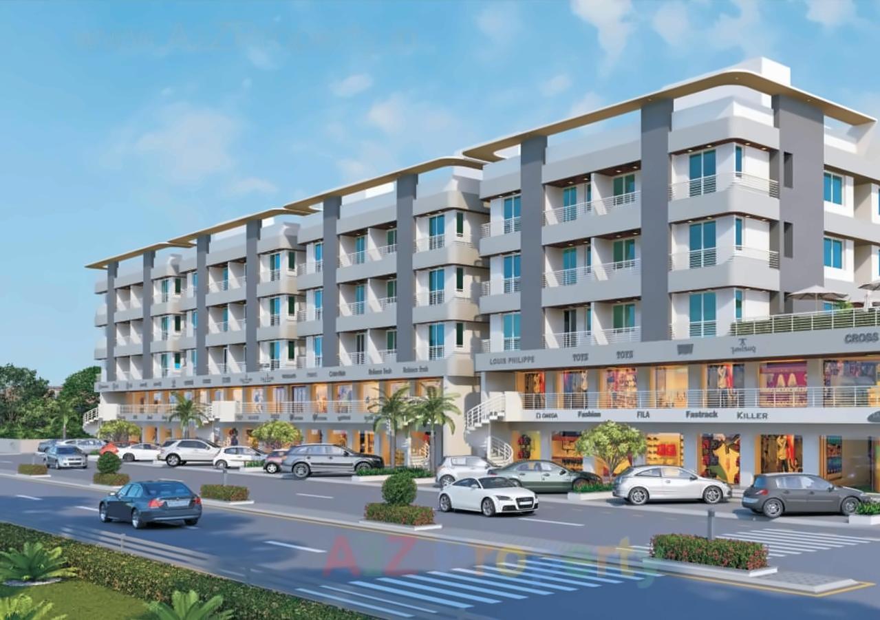 3D Elevation of real estate project Al   Muqaam located at Tandalaja, Vadodara, Gujarat