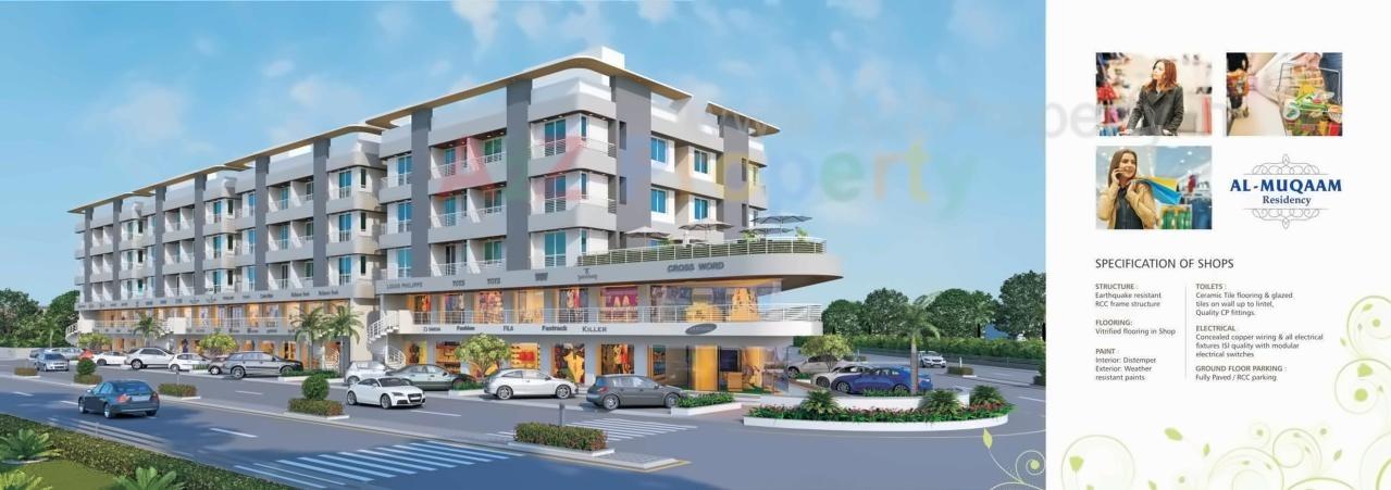 3D Elevation of real estate project Al   Muqaam located at Tandalaja, Vadodara, Gujarat