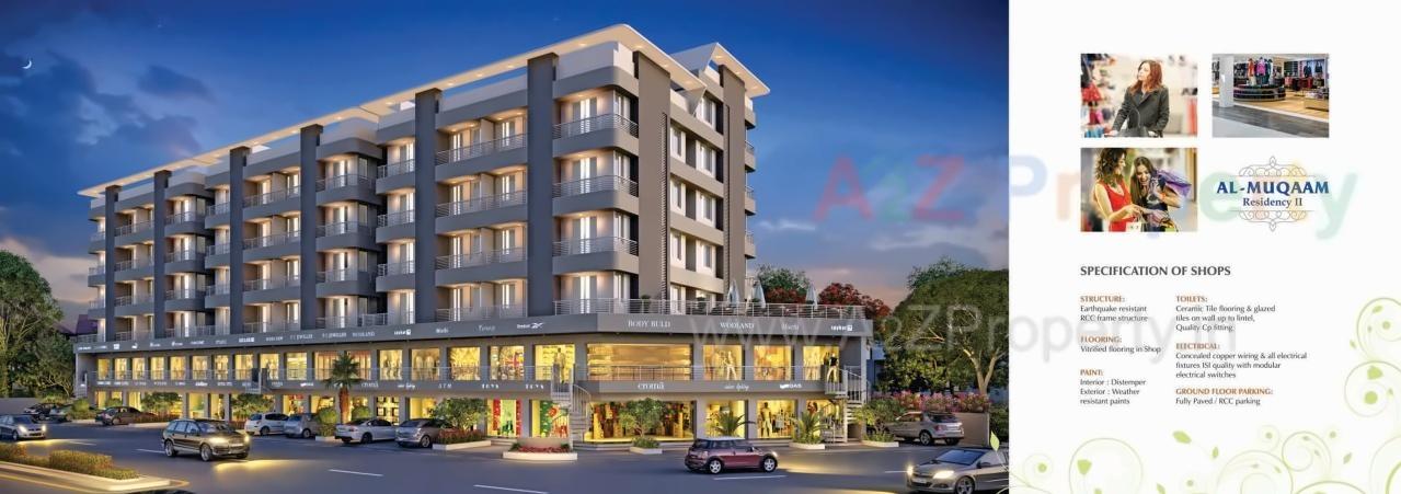 3D Elevation of real estate project Al   Muqaam located at Tandalaja, Vadodara, Gujarat