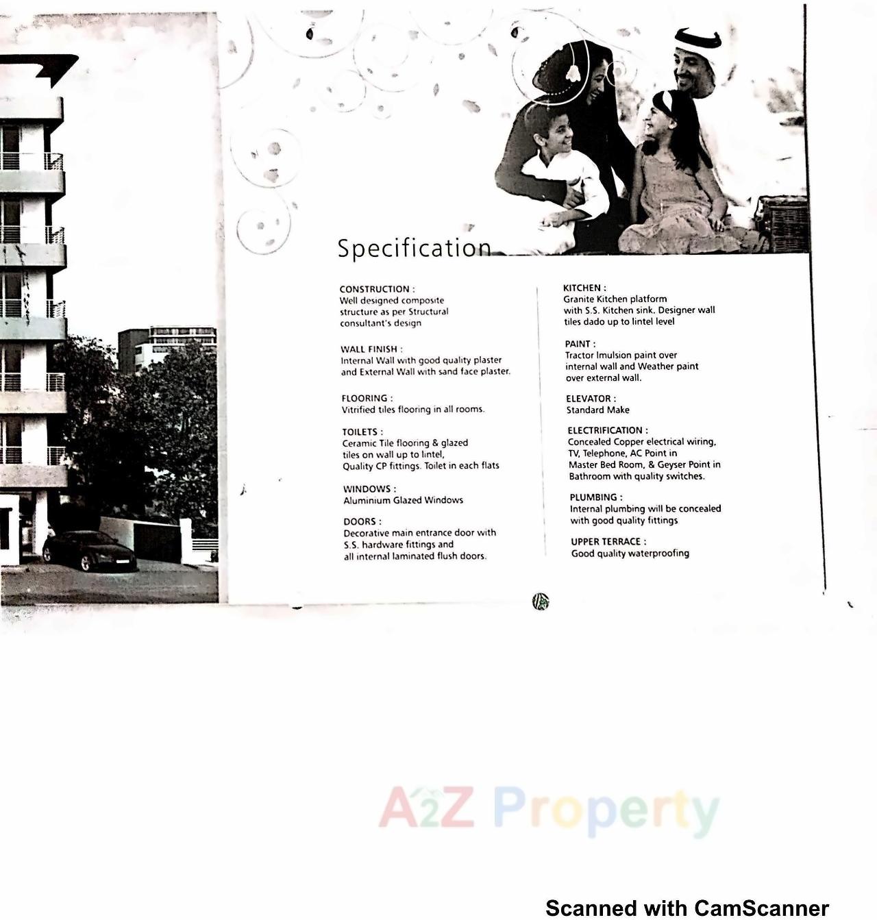  of real estate project Al Muqaam located at Tandalaja, Vadodara, Gujarat