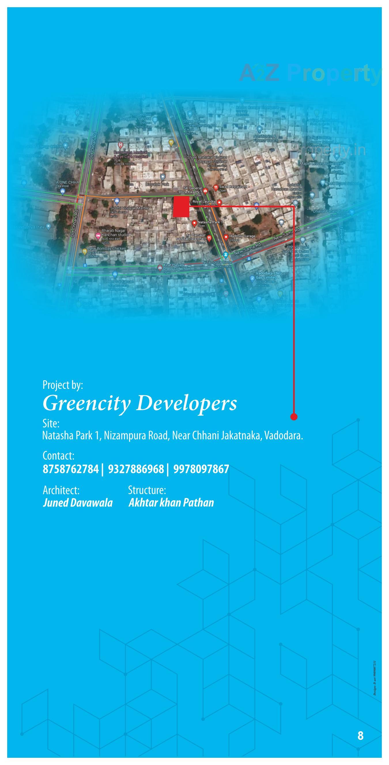  of real estate project Al Rayyan Residency located at Gorwa, Vadodara, Gujarat