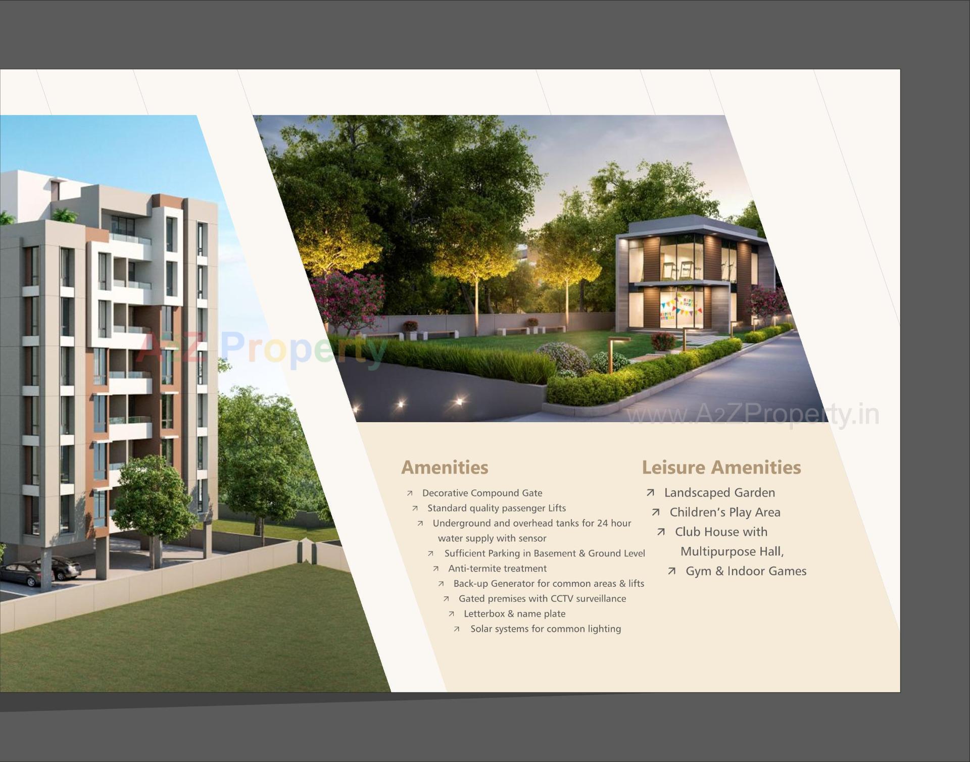 3D Elevation of real estate project Altus located at Sevasi, Vadodara, Gujarat