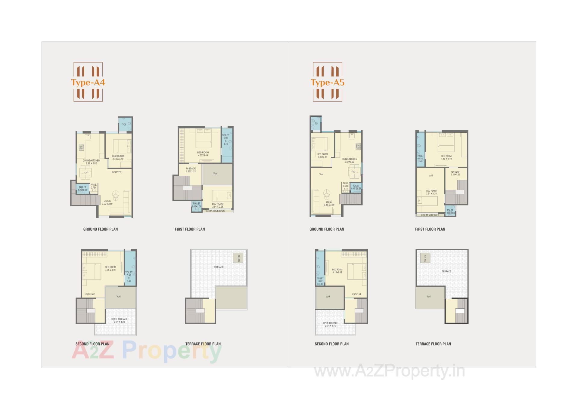 Layout of real estate project Amardeep Harmony located at Chhani, Vadodara, Gujarat