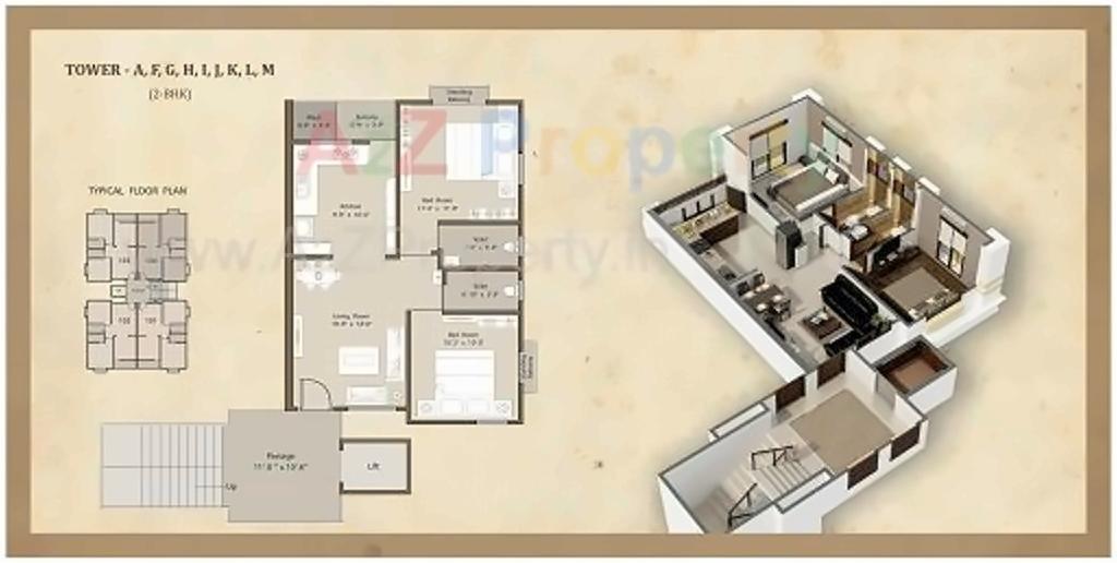Layout of real estate project Amardeep Heritage located at Vadodara, Vadodara, Gujarat