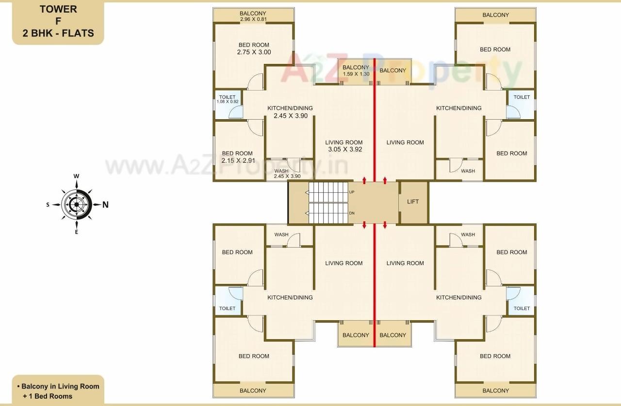 Layout of real estate project Ambe Residency located at Vemali, Vadodara, Gujarat