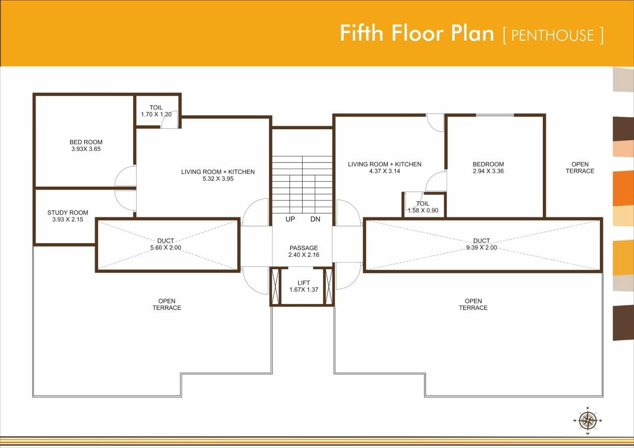 Layout of real estate project Ambica Heights located at Vemali, Vadodara, Gujarat