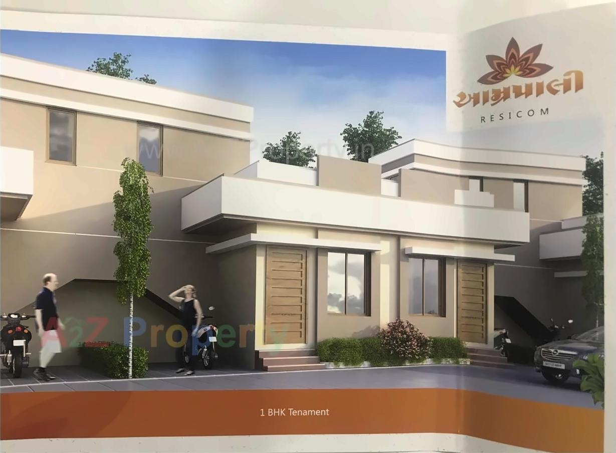 3D Elevation of real estate project Amrapali Resicom located at Nimetha, Vadodara, Gujarat