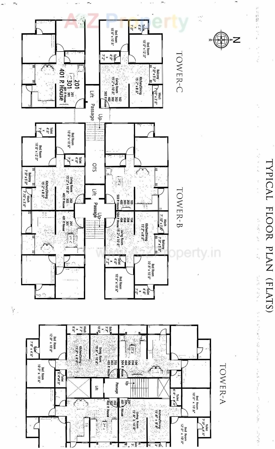 Layout of real estate project Anand Exotica located at Sevasi, Vadodara, Gujarat