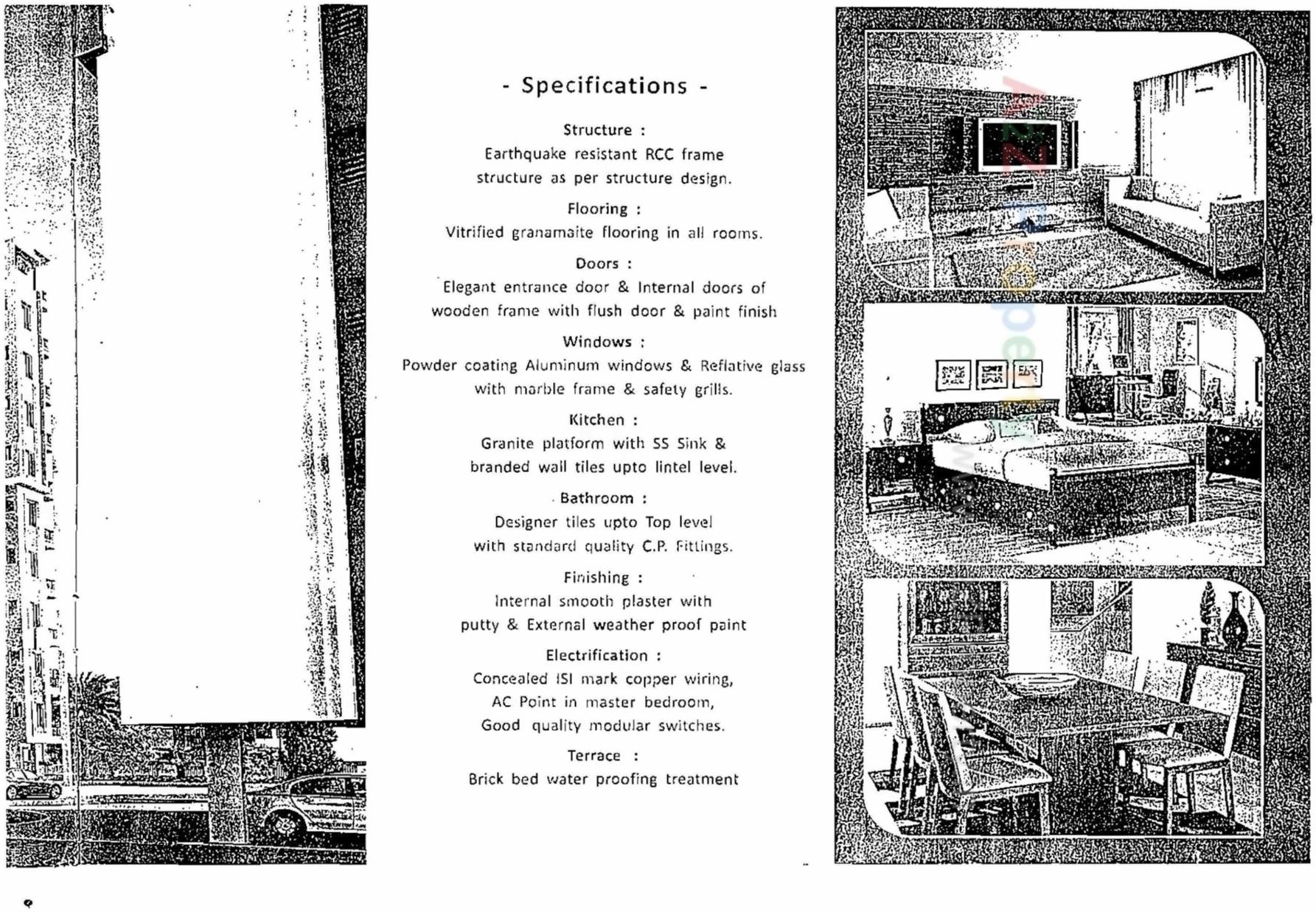  of real estate project Anand Garden located at Gotri, Vadodara, Gujarat