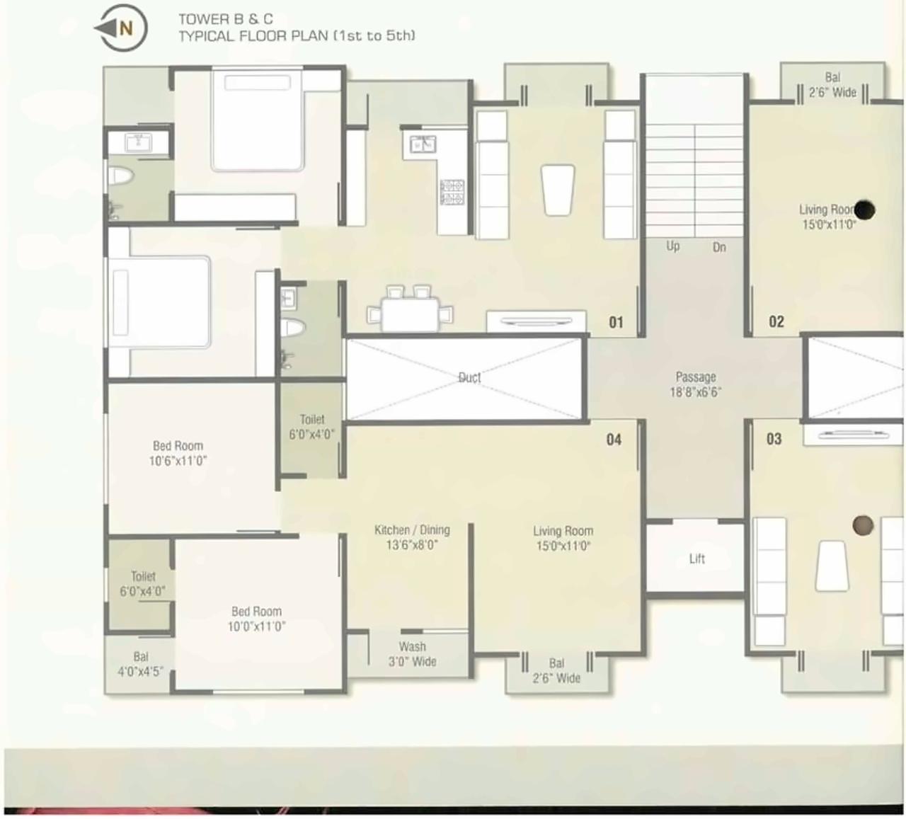 Layout of real estate project Anand Kiran located at Bhayli, Vadodara, Gujarat